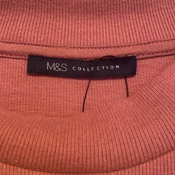 Marks & Spencers - Pink Knit Dress - US 16/UK 20 - Picture 3 of 5